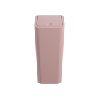 Lixeira Astra Ltc2 Com Tampa Click 8l Retangular Rose