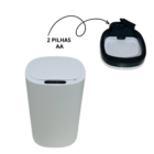 Lixeira Automática C/ Sensor Inteligente 10 Litros Branca - C