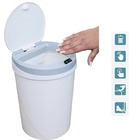 Lixeira Automática C/ Sensor Inteligente 12 Litros Branca - C