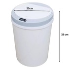 Lixeira Automática C/ Sensor Inteligente 12 Litros Branca - C