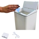 Lixeira Automática Com Sensor 9litros Cozinha Banheiro
