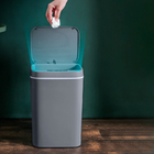 Lixeira Automatica Escritório Cozinha Banheiro C/ Sensor 14l