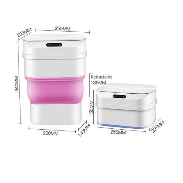 Lixeira Automatica Sensor Smart Cesto De Lixo Retratil Inteli