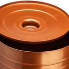 Lixeira Banheiro Rose Gold Lixeira Cozinha Cobre 10 L Metal