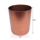 Lixeira Basculante 5 Litros Cobre Rosé Gold Fosco Luxo Cozinh