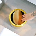 Lixeira Basculante 8 Litros Future Dourada