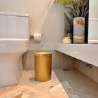 Lixeira Basculante 8 Litros Future Dourada