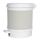 Lixeira Bege Chambrê Quarto Bebê Unissex