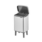 Lixeira Bo Waste Bin Touch Suporte Inox 4 Litros Brabantia