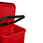 Lixeira C/pedal 100l Lp - Vermelho
