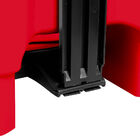 Lixeira C/pedal 100l Lp - Vermelho