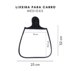 Lixeira Carro Neoprene Depois Da Tempestade Vem O Arco-iris
