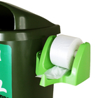 Lixeira Cata Caca Com Poste E Sacos Para Coleta E Descarte De