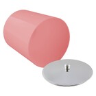 Lixeira Cesto 5 Litros Com Tampa E Puxador Cromado Cozinha Ba