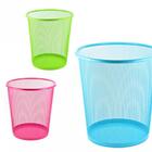 Lixeira Cesto Aramado Redondo Colors 15l - Wincy