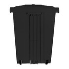 Lixeira Cesto De Lixo 60l 2 Tampas Pedal E Rodinhas Comercio