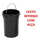 Lixeira Cesto De Lixo Inox C/ Pedal Banheiro Cozinha 5l
