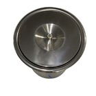 Lixeira Cesto Pia Cozinha Embutir Inox Polido / Escovado 4 0