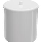 Lixeira Cesto Tampa Banheiro Cozinha Escritório Branca Astra