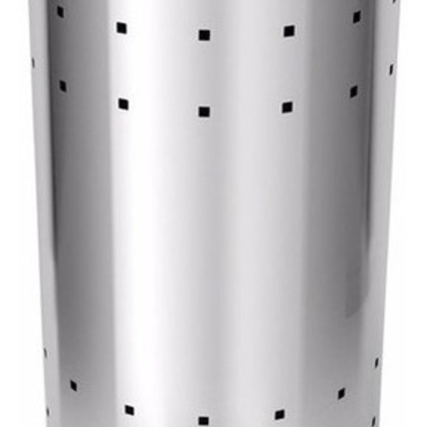 Lixeira Cesto Telado Em Aço Inox 36 Litros Home E Office B10