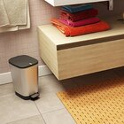 Lixeira Chic 10l Metalizada Curver