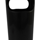 Lixeira Cinzeiro Pintura Epóxi Aro E Bandeja Em Alumínio 22l