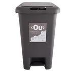 Lixeira Click Ou Pedal 20 Litros Cesto Lixo Tampa Retrátil Ch