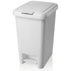 Lixeira Click Pedal 10 Litros Branca