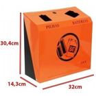 Lixeira Coletor Para Descarte De Pilhas E Baterias