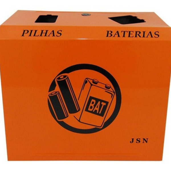Lixeira Coletor Para Descarte De Pilhas E Baterias | Leroy Merlin