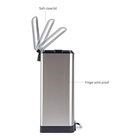 Lixeira Com Fechamento Silencioso Suave Soft De Aço Inox 12l