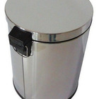 Lixeira Com Pedal 20 Litros Aço Inox Cesto Interno Removível