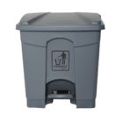 Lixeira Com Pedal 35 Litros Resistente Cinza Perfect Cinza 35