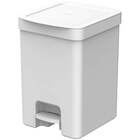 Lixeira Com Pedal E Tampa Trium Esconde Sacola 12 Litros Ou B