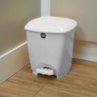 Lixeira Com Pedal Gold Plástica 12 Litros Versátil Uz