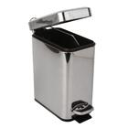 Lixeira Com Pedal Inox 5l - A\casa