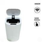 Lixeira Com Sensor Automática Cozinha Banheiro 10l
