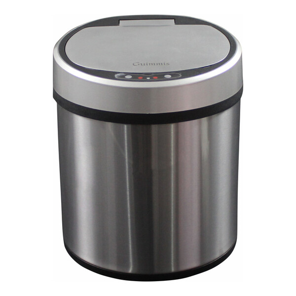 Lixeira com Sensor Automática em aço Inox 6 Litros - USB
