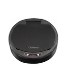 Lixeira Com Sensor Automática Preta Aço Inox 6 Litros