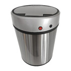 Lixeira com Sensor Automática Top Clean em aço Inox 8 Litros