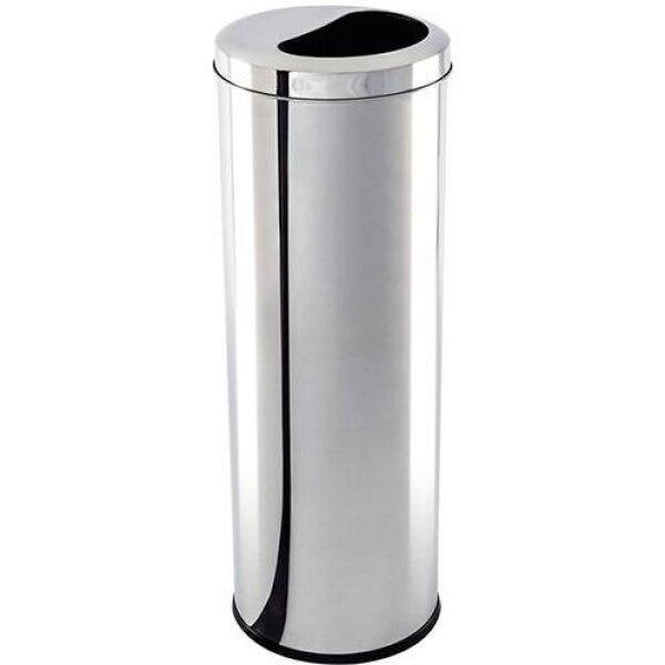 Lixeira Com Tampa 1/2 Lua 20cmx59cm 16,5l Brinox
