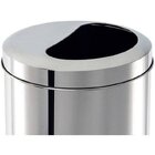 Lixeira Com Tampa 1/2 Lua 20cmx59cm 16,5l Brinox