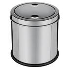 Lixeira Com Tampa Basculante 3 L - Euro Home - Inox