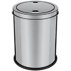 Lixeira Com Tampa Basculante 5 L - Euro Home - Inox