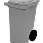 Lixeira Contentor Plastico Tipo Gari 240 Litros