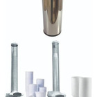 Lixeira Copos + Dispensador Copos Para Água E Café Kit 3 Pçs