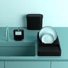 Lixeira Coza Flat 2,8l Preto