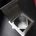 Lixeira Cozinha Quadrada 7 Litros Embutir Inox 304