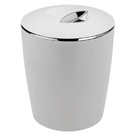 Lixeira Cromo Vitra 5 Litros Pra Sala De Trabalho