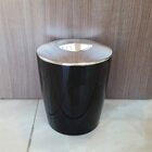 Lixeira Cromo Vitra 5l Lx 550 - Preto - Ou
